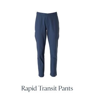 NEW Tracksmith Rapid Teansit Pants xs indigo